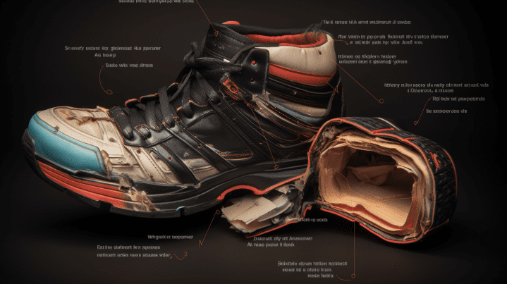 Breakdown of volleyball Shoe Anatomy